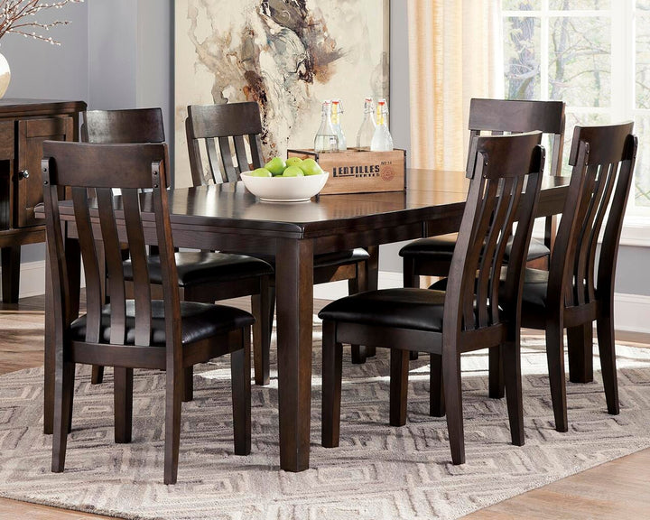 Haddigan Dining Extension Table - Dark Brown (2)