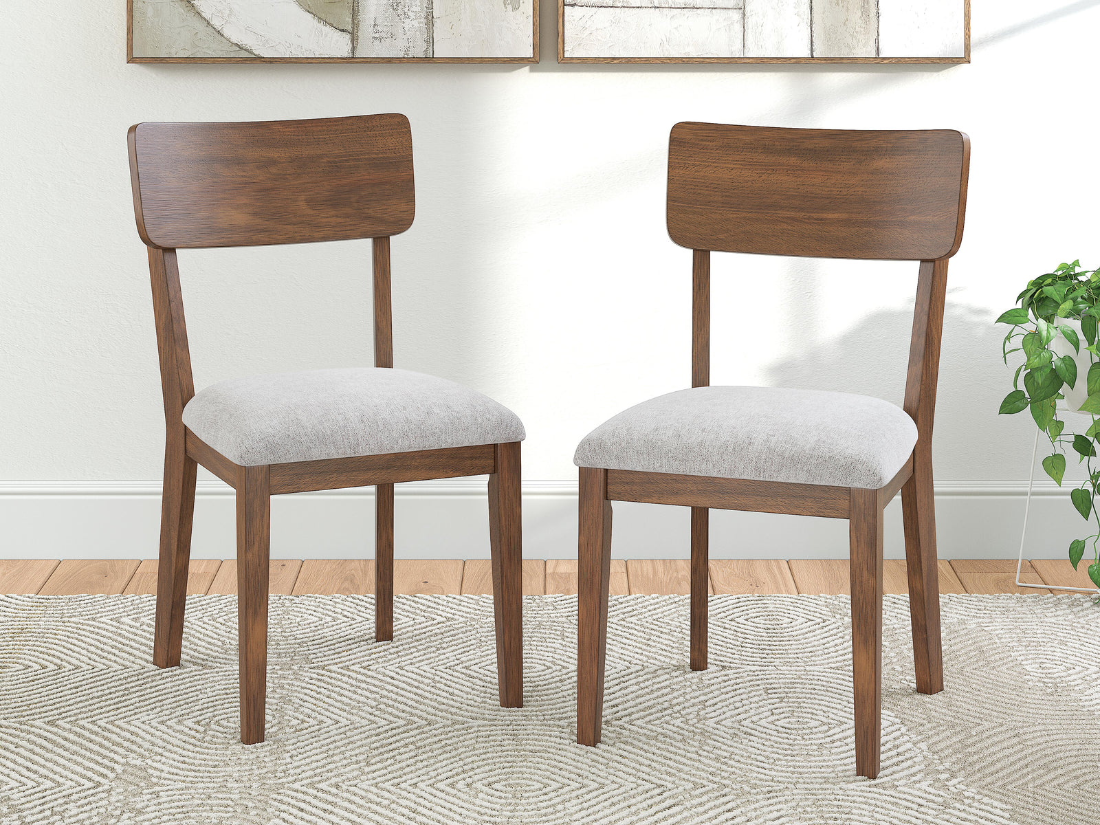 Tameride Dining Chair - Dark Brown (2)