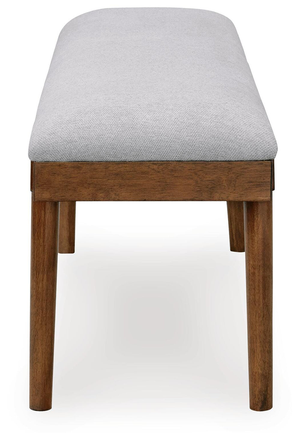 Lyncott 59" Upholstered Dining Bench - Gray (4)