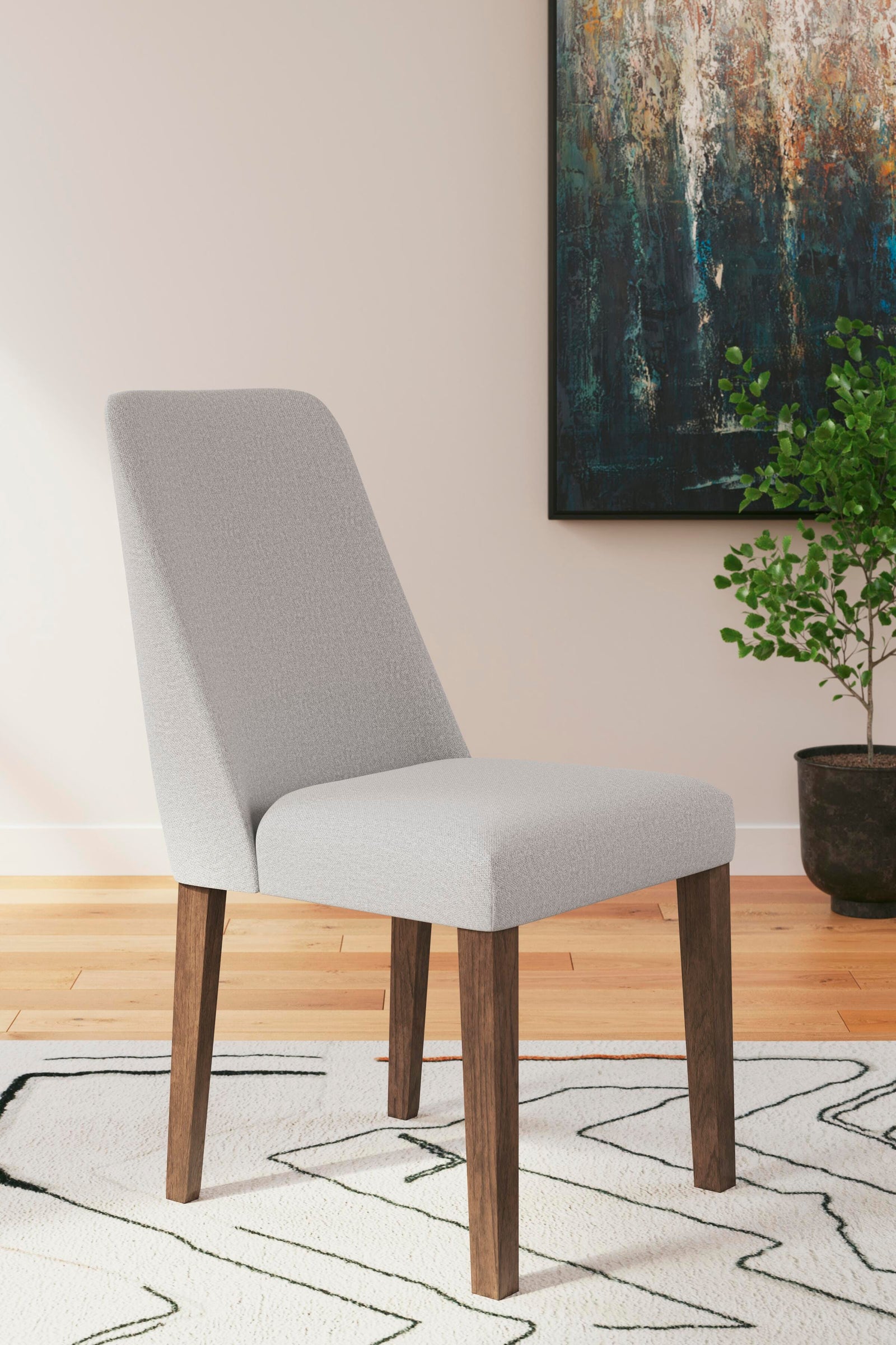 Lyncott Dining Chair - Pearl Silver (2)