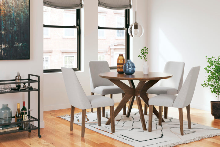 Lyncott Dining Chair - Pearl Silver (11)
