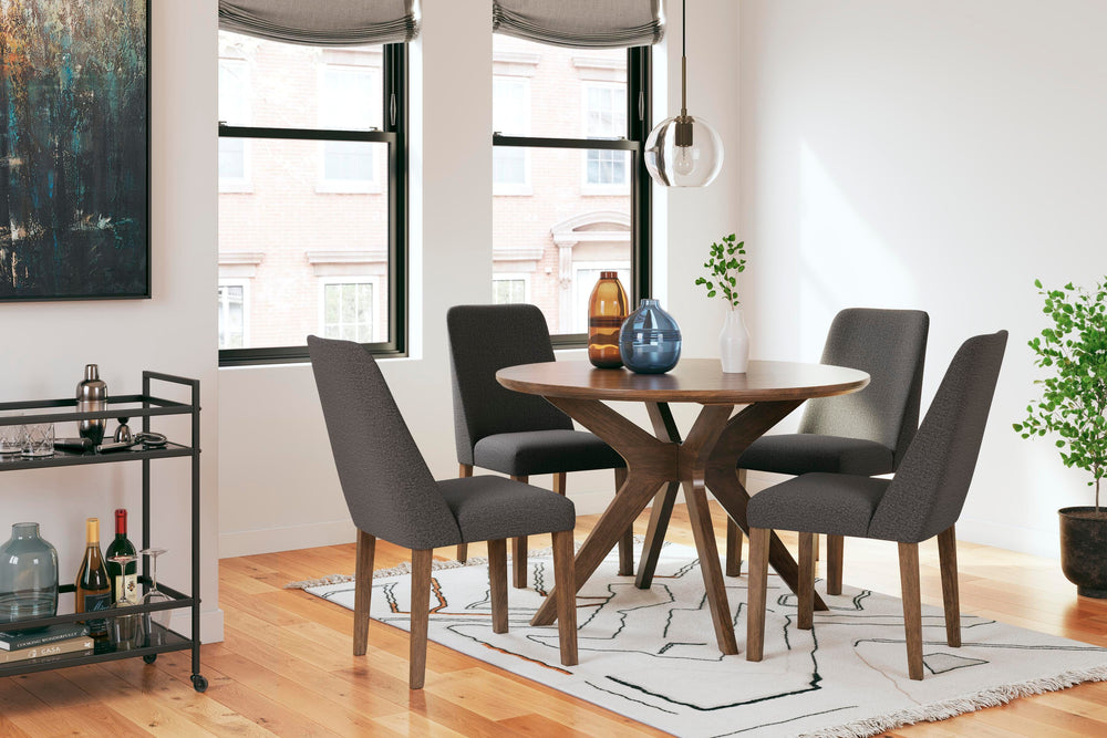 Lyncott Dining Chair - Dark Gray (10)