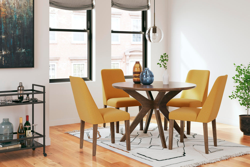 Lyncott Dining Chair - Yellow (10)