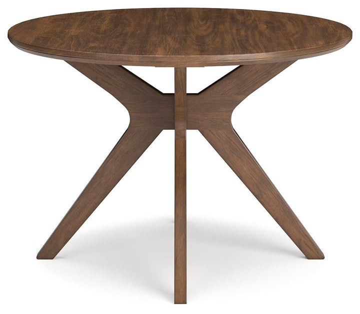 Lyncott Dining Table - Dark Brown (3)