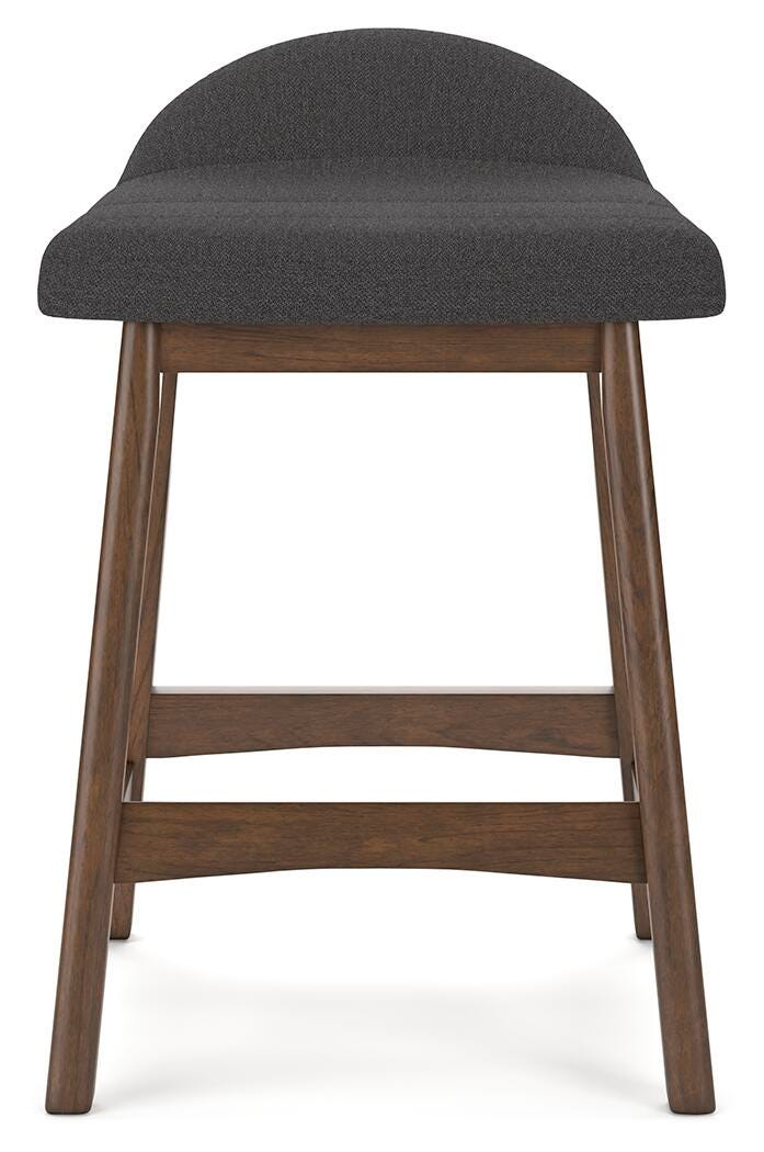 Lyncott Counter Height Bar Stool - Dark Gray (5)
