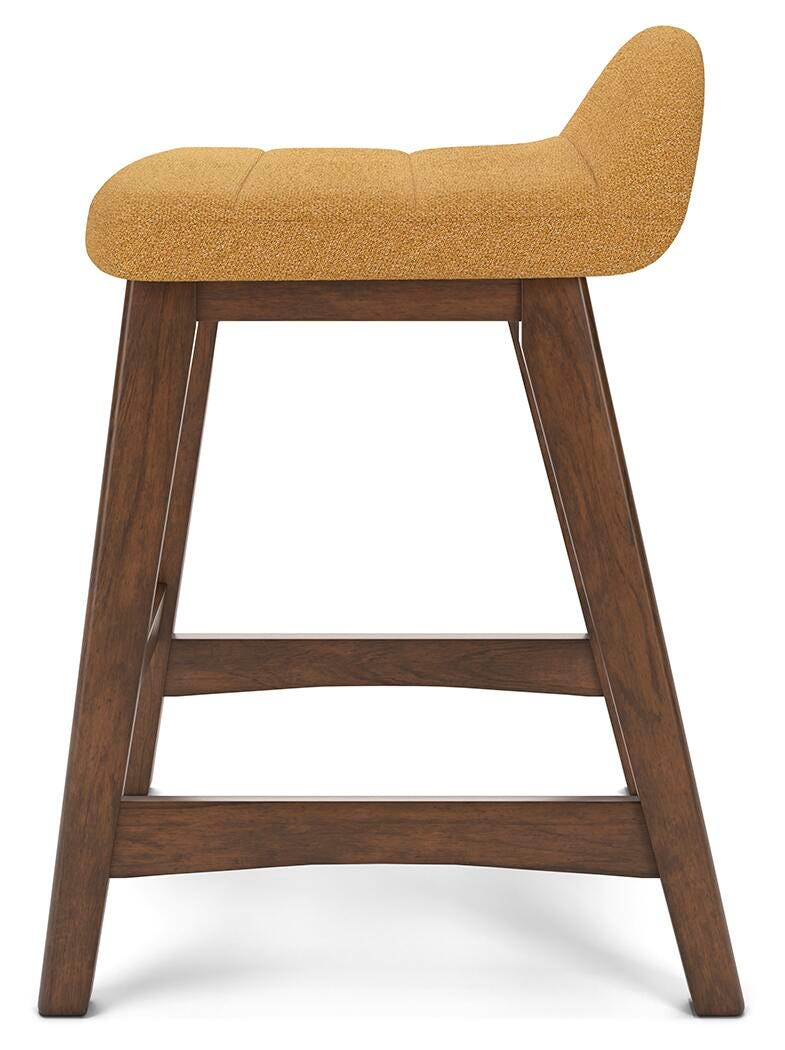 Lyncott Counter Height Bar Stool - Yellow (6)