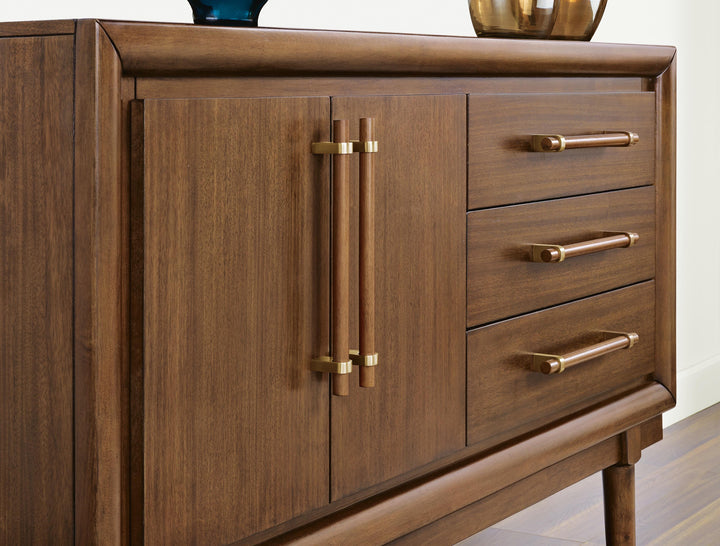 Lyncott Dining Server - Dark Brown (7)