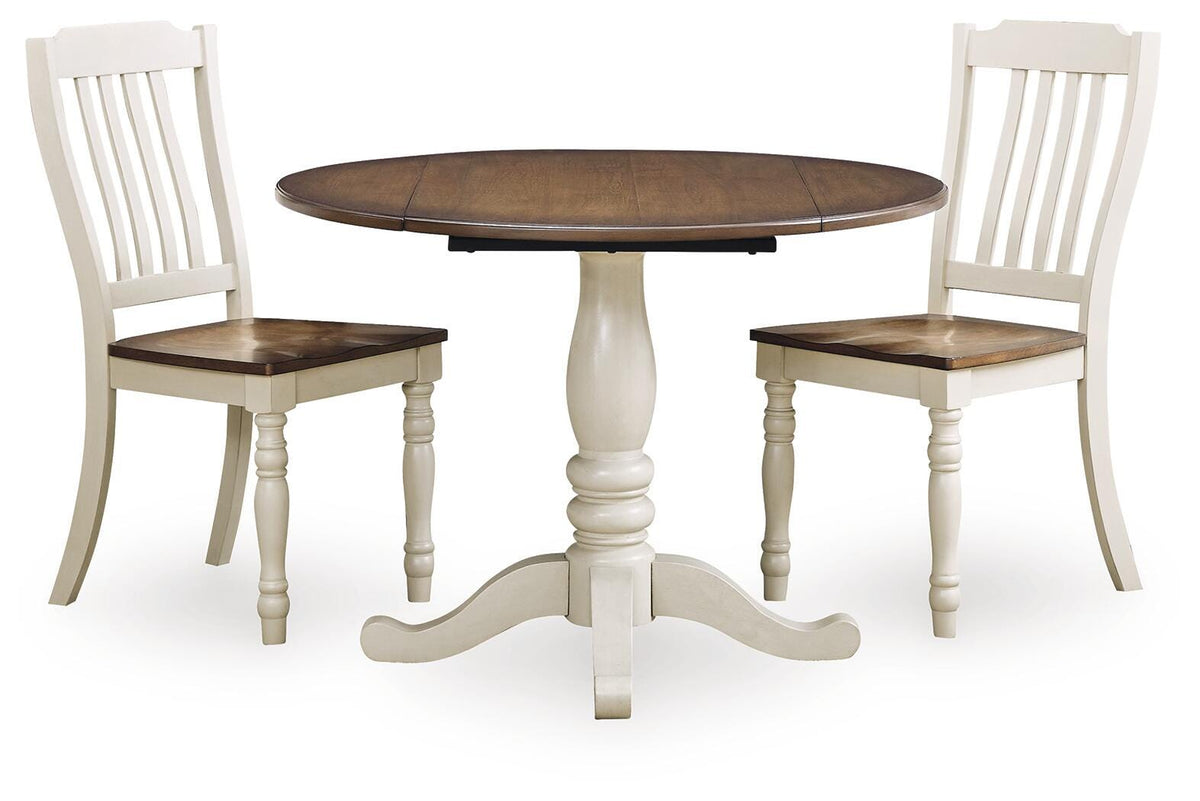 Wirloni Dining Table and 2 Chairs (1)