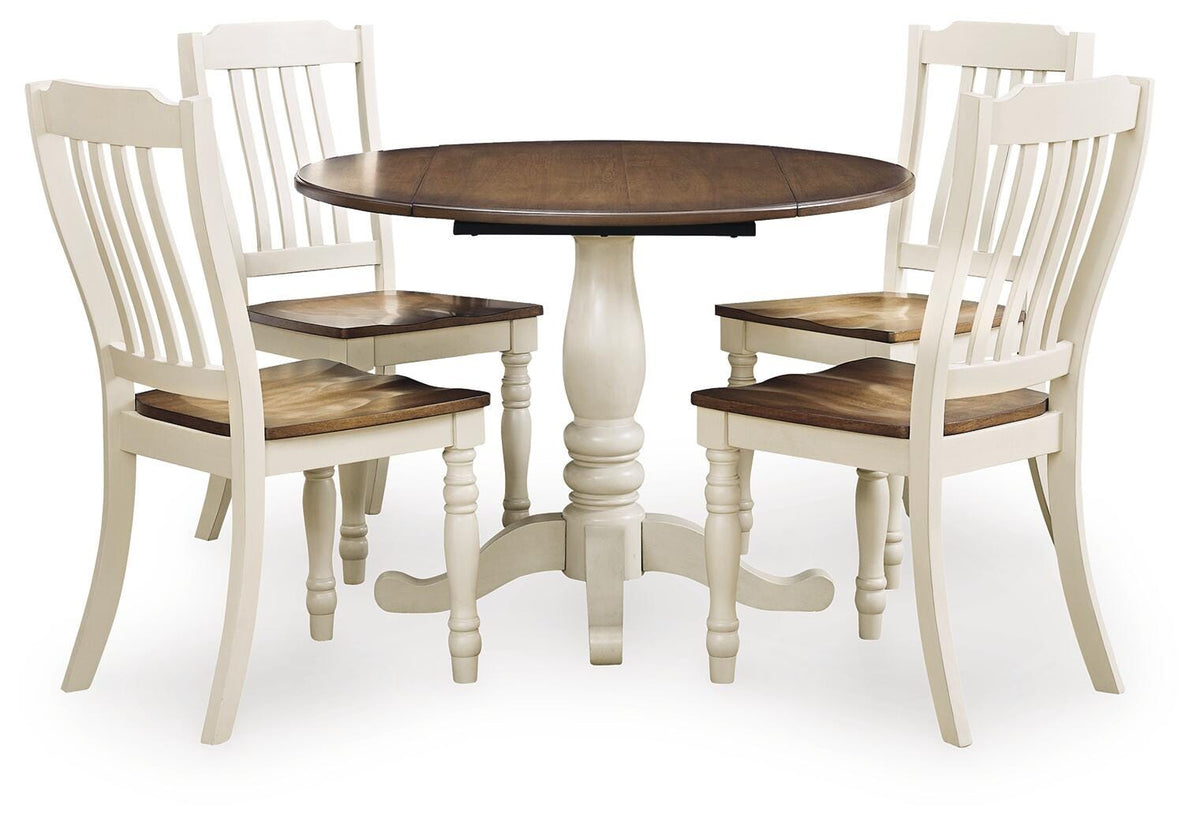 Wirloni Dining Table and 4 Chairs (1)