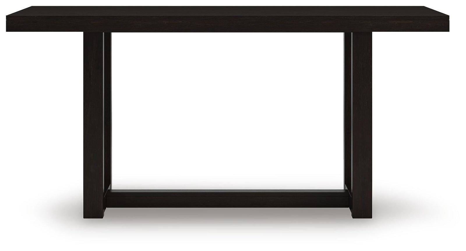 Neymorton Counter Height Dining Table - Dark Brown (2)