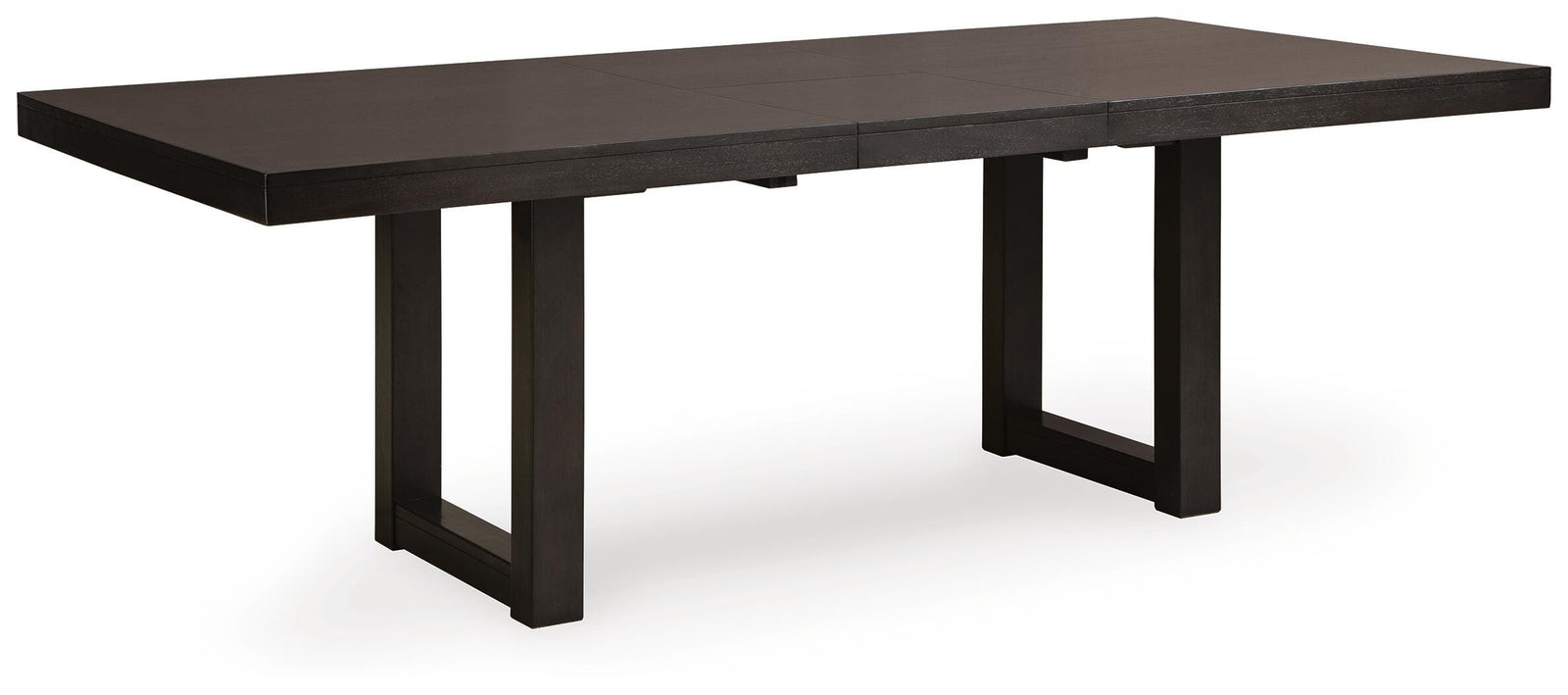Neymorton Dining Extension Table - Dark Brown (1)