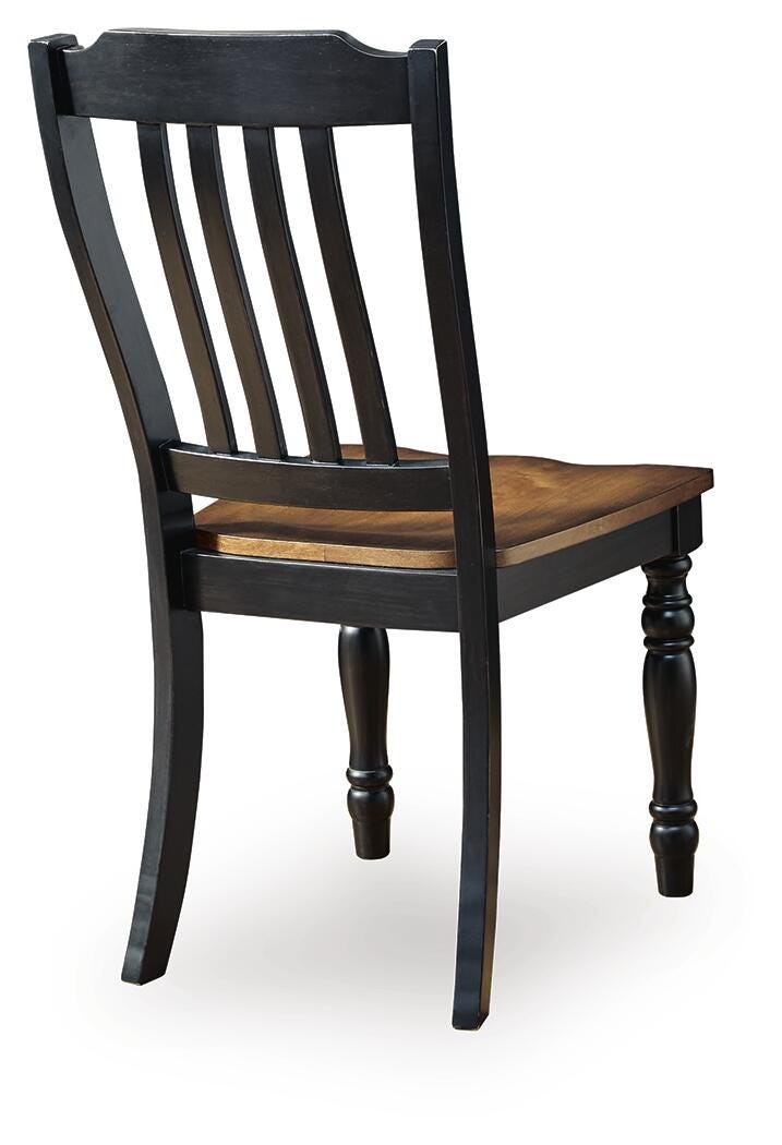 Clorazi Dining Chair - Black/Brown (6)