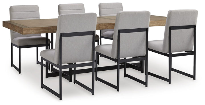 Tomtyn Extension Dining Table and 6 Chairs (1)