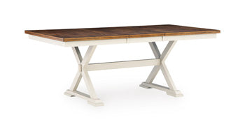 Brinfern Dining Extension Table - Brown