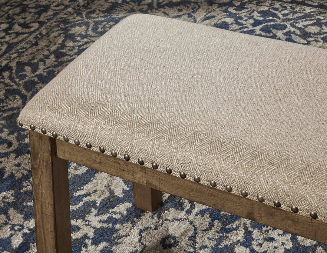 Moriville Dining Bench - Beige (3)