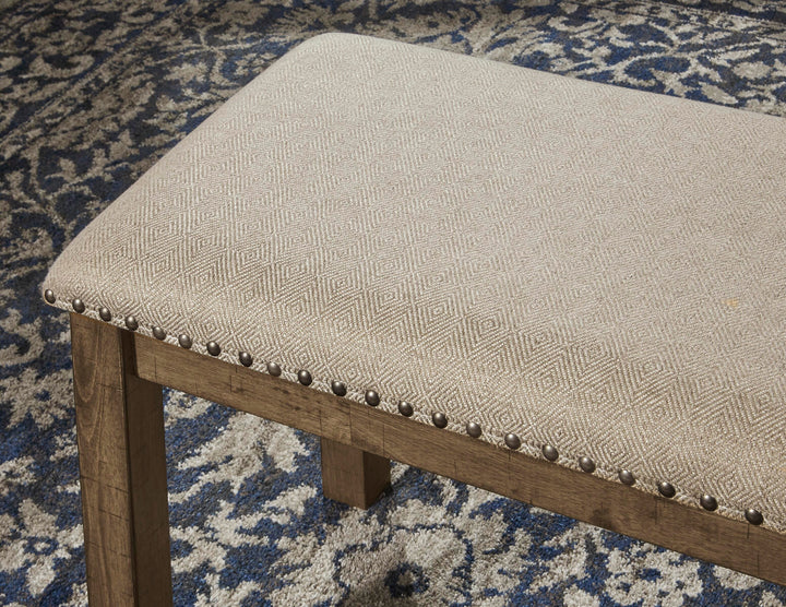 Moriville Dining Bench - Beige (3)