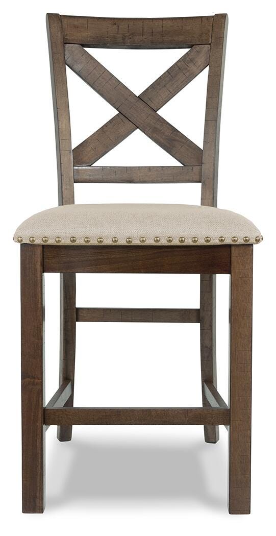 Moriville Counter Height Bar Stool - Beige (10)