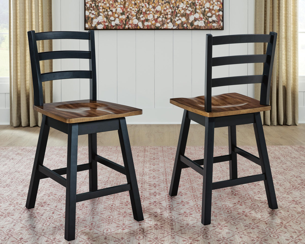 Wildenauer Counter Height Barstool (Set of 2) (2)