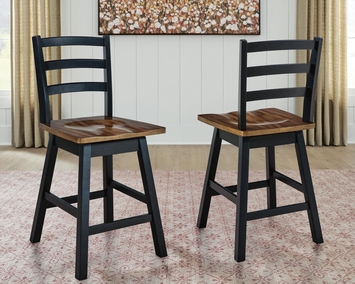 Wildenauer Counter Height Barstool (Set of 2) (2)