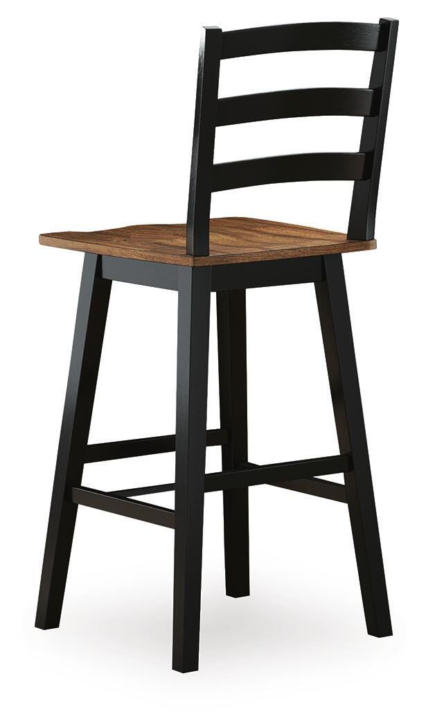Wildenauer Bar Height Bar Stool - Black (6)