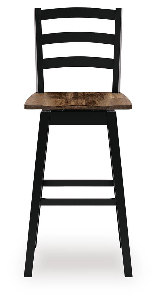 Wildenauer Bar Height Bar Stool - Black (4)
