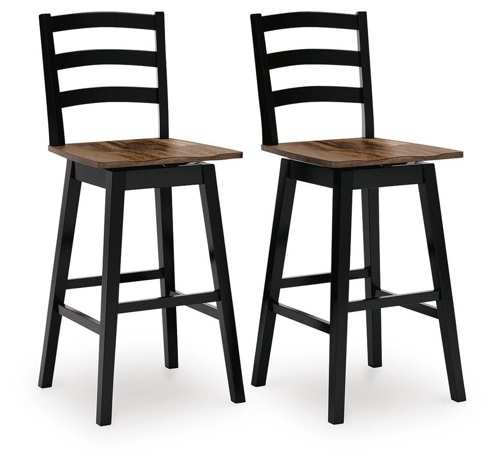 Wildenauer Bar Height Bar Stool - Black (3)