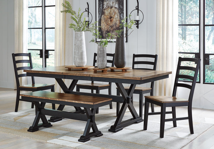 Wildenauer Dining Chair - Dark Brown (6)