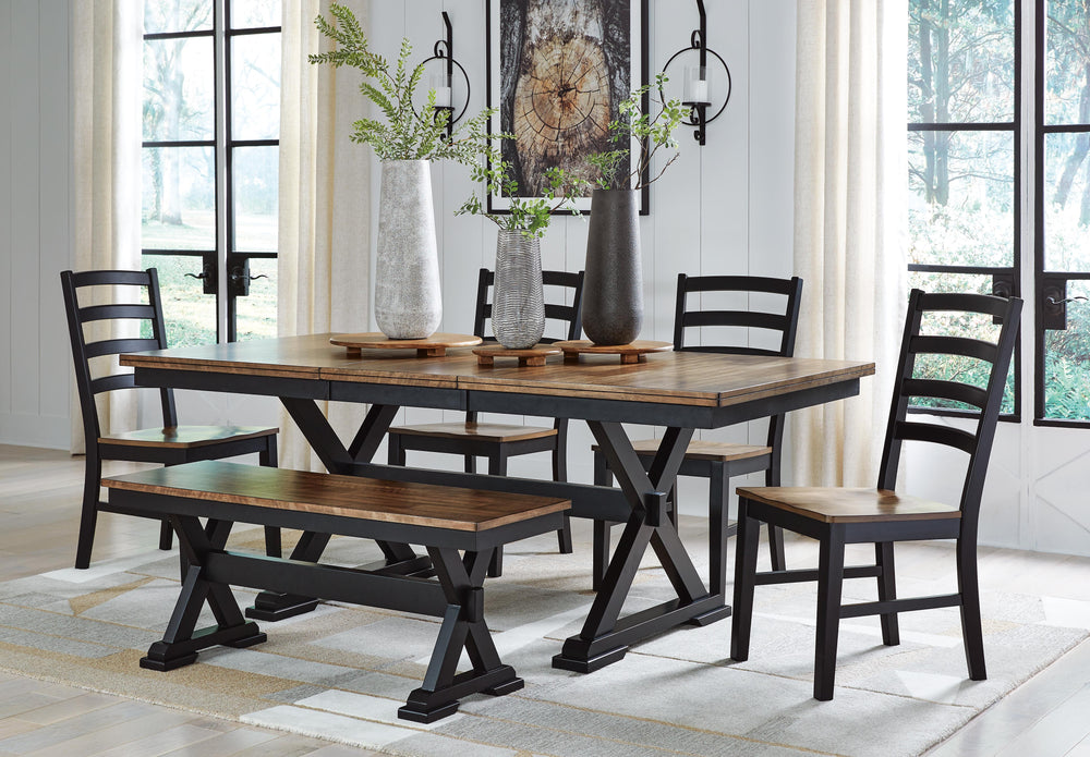 Wildenauer Dining Chair - Dark Brown (6)