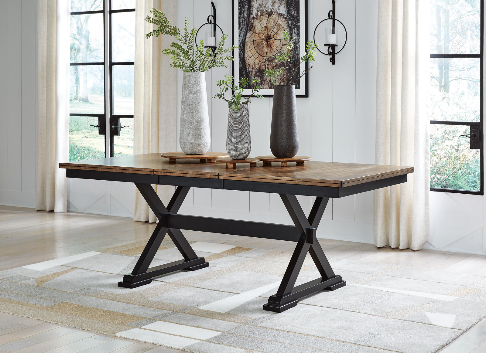 Wildenauer Dining Extension Table - Dark Brown (2)