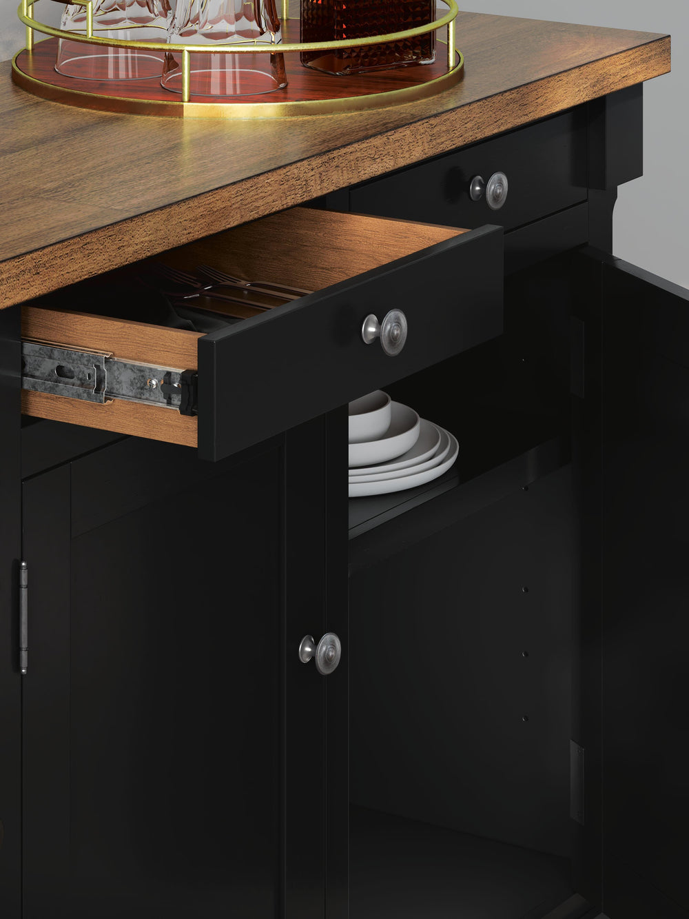 Wildenauer Dining Buffet - Black (7)