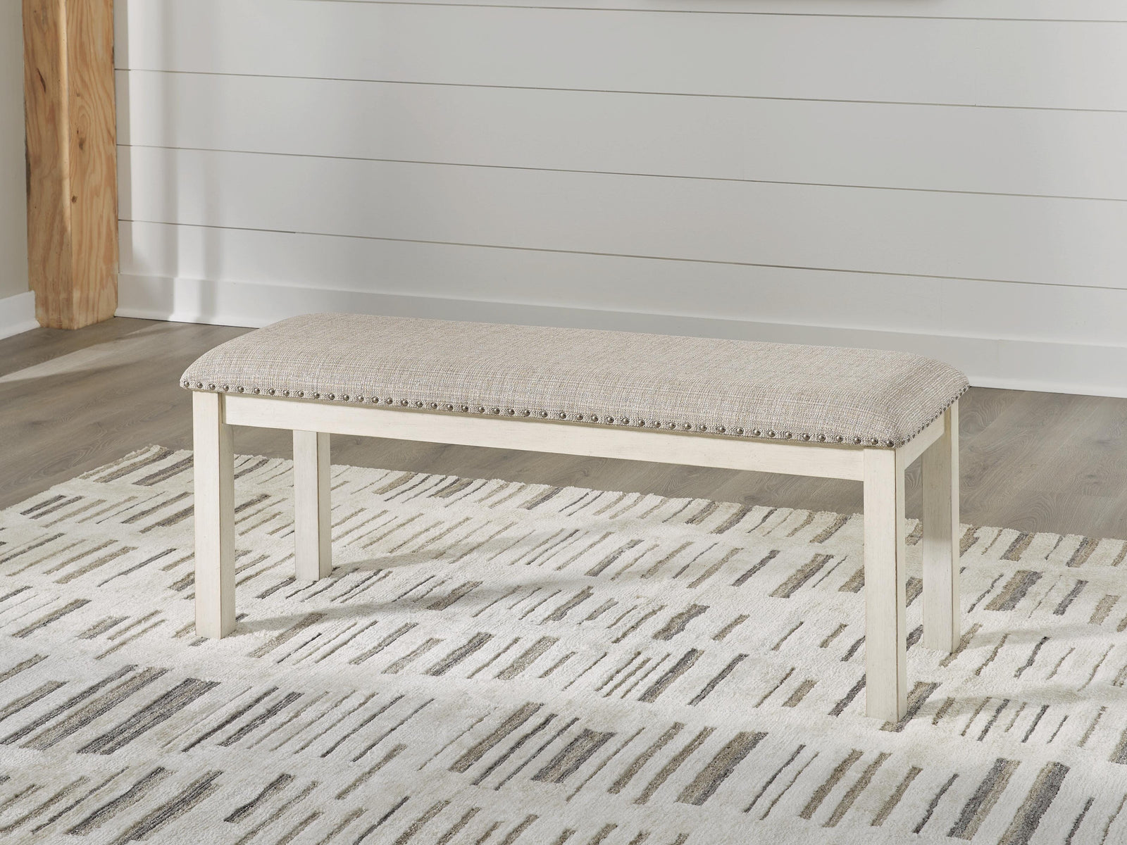 Robbinsdale 48" Dining Bench - White (2)