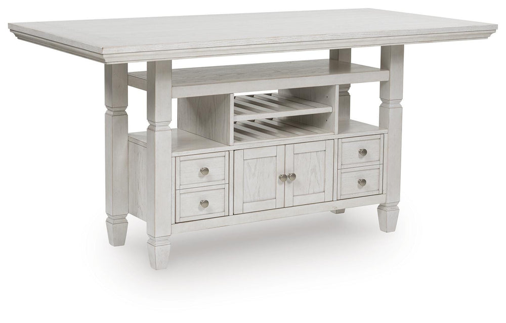 Robbinsdale Counter Height Dining Table - White (1)