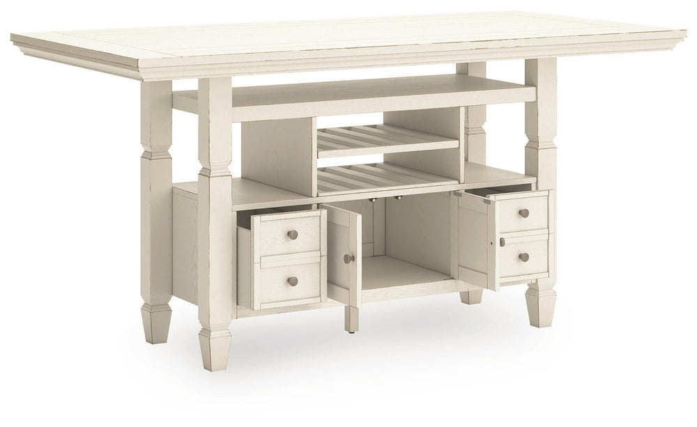 Robbinsdale Counter Height Dining Table - White (3)