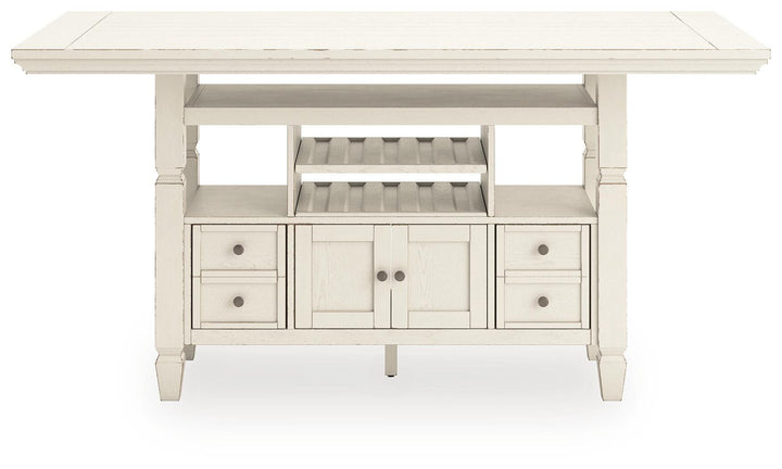 Robbinsdale Counter Height Dining Table - White (5)