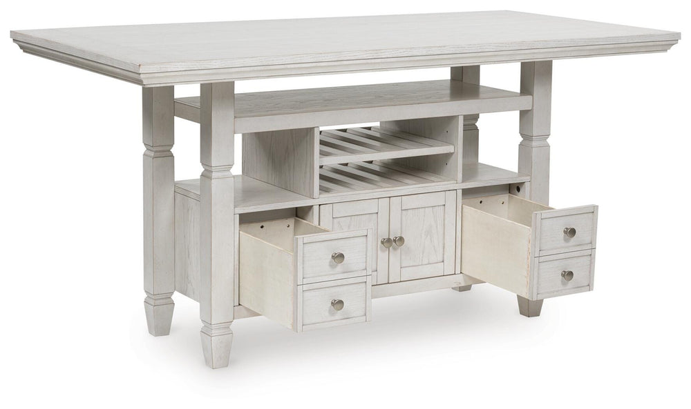 Robbinsdale Counter Height Dining Table - White (4)