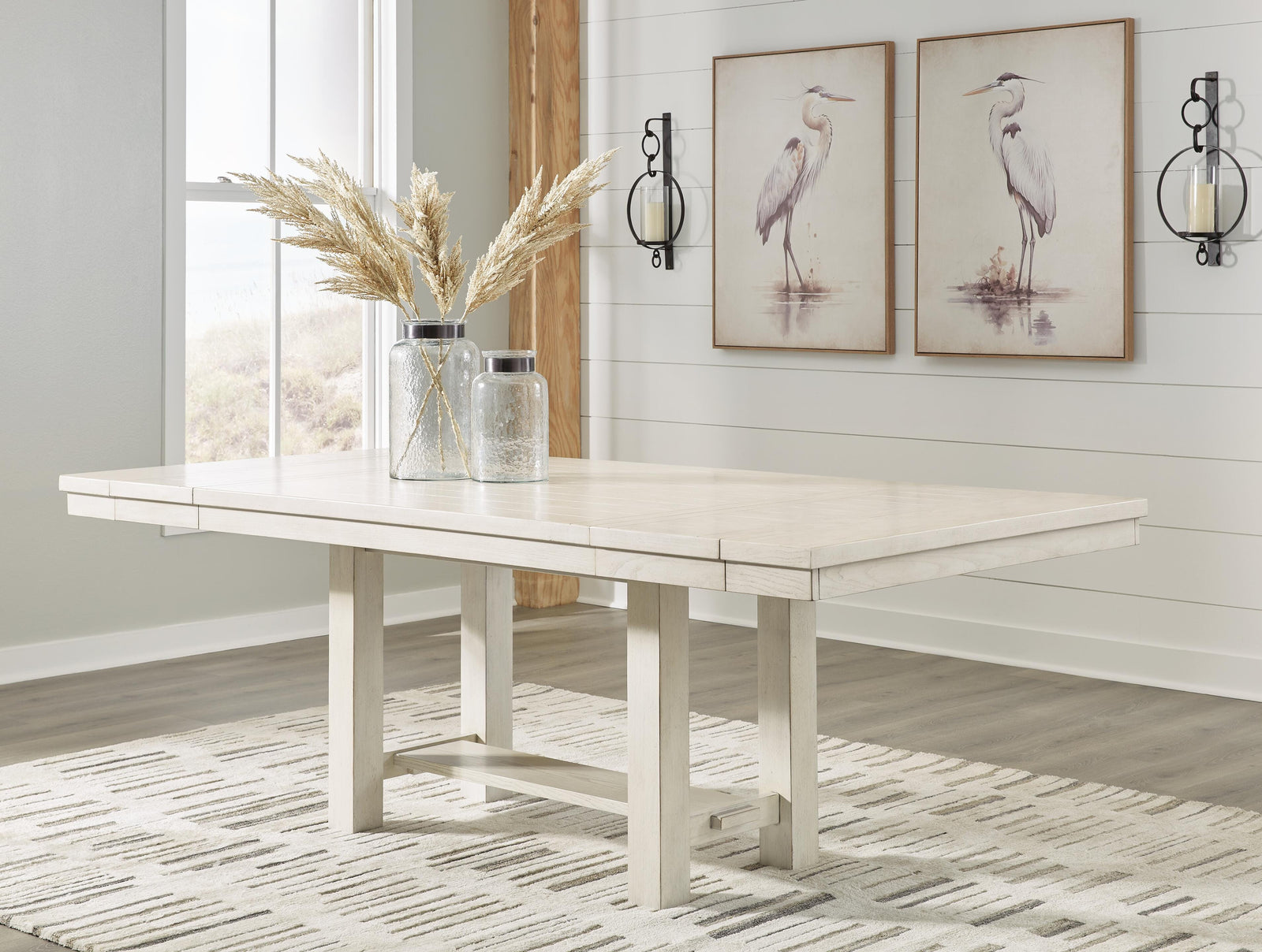 Robbinsdale Dining Extension Table - White (2)