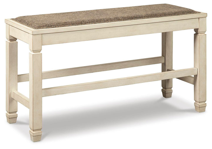 Bolanburg Counter Height Dining Bench - Beige (1)