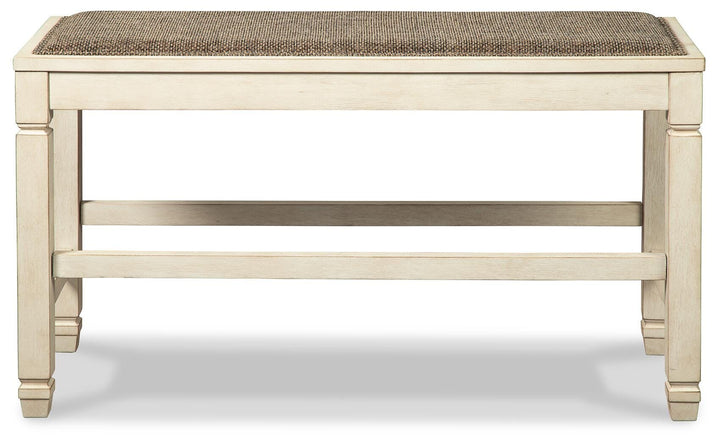 Bolanburg Counter Height Dining Bench - Beige (3)