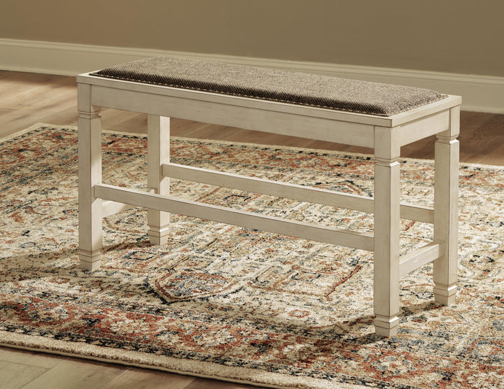 Bolanburg Counter Height Dining Bench - Beige (7)