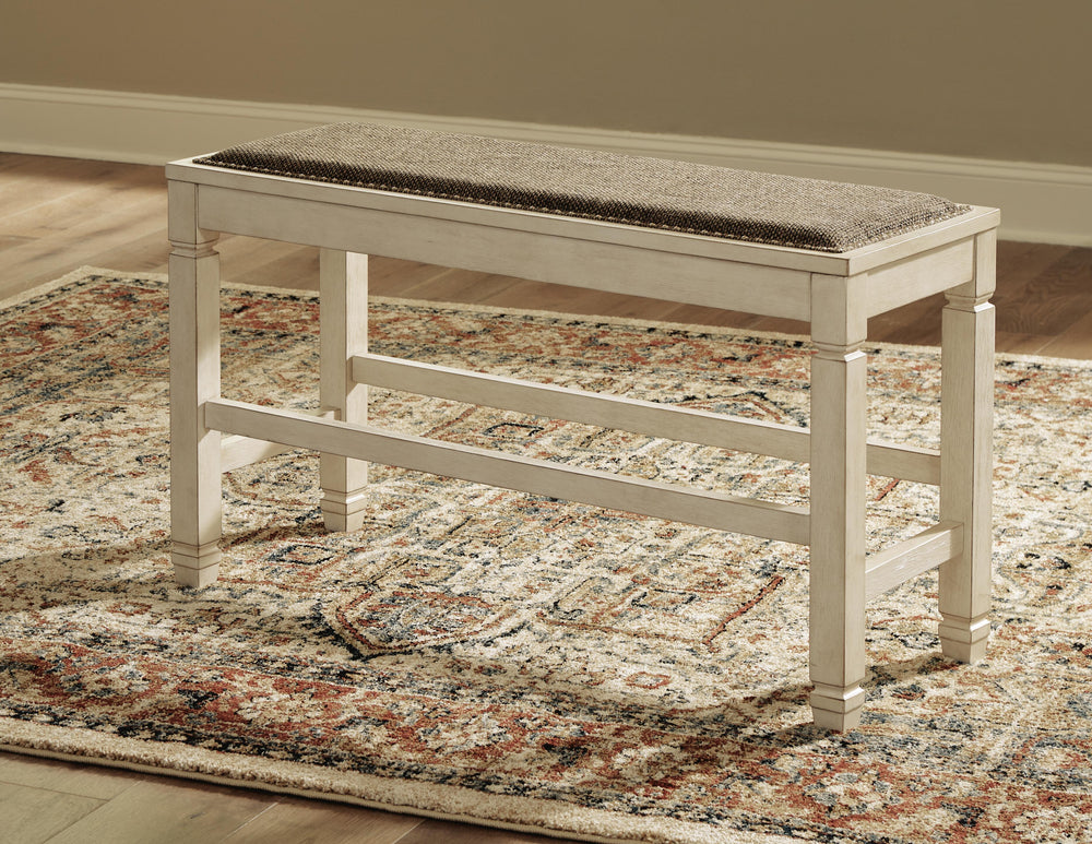 Bolanburg Counter Height Dining Bench - Beige (7)