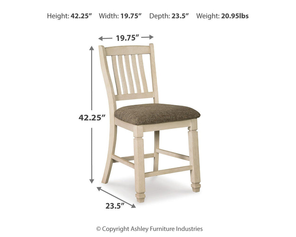Bolanburg Counter Height Bar Stool (Set of 2) - Two-tone (5)