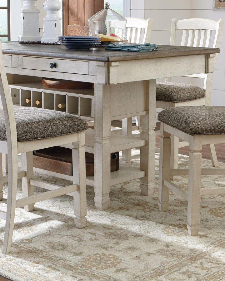 Bolanburg Counter Height Dining Table - Beige (2)