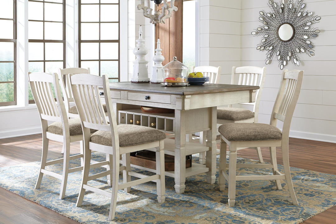 Bolanburg Counter Height Dining Table - Beige (15)