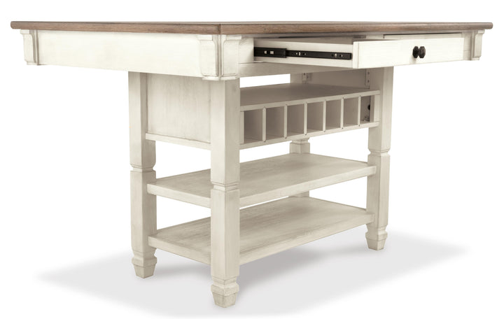 Bolanburg Counter Height Dining Table - Beige (3)