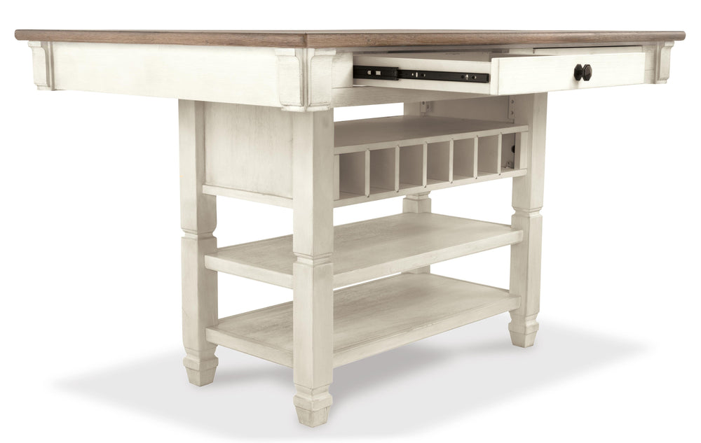 Bolanburg Counter Height Dining Table - Beige (3)