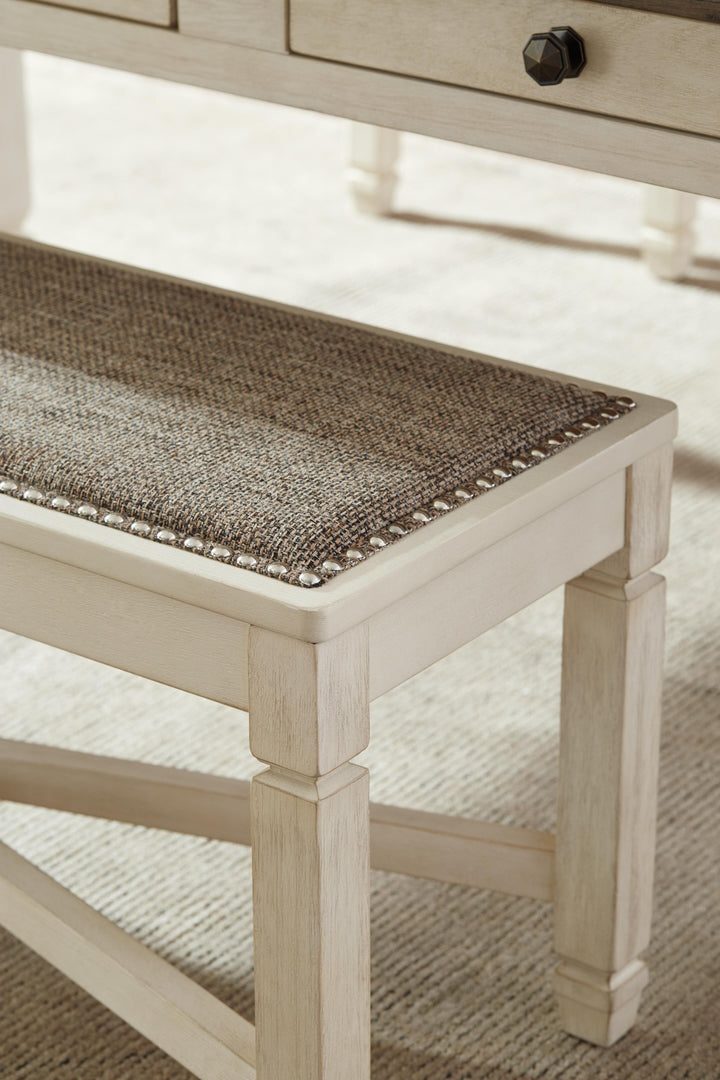 Bolanburg Dining Bench - Beige (3)