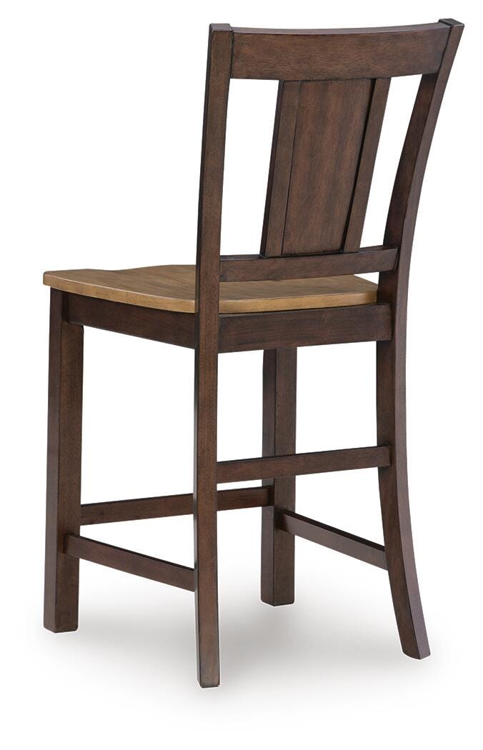 Rylandeen Counter Height Extension Dining Table 4 Barstools and Bench (7)