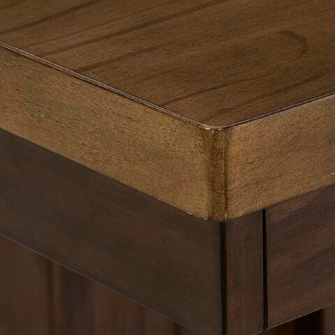 Rylandeen Counter Height Dining Extension Table - Dark Brown (7)