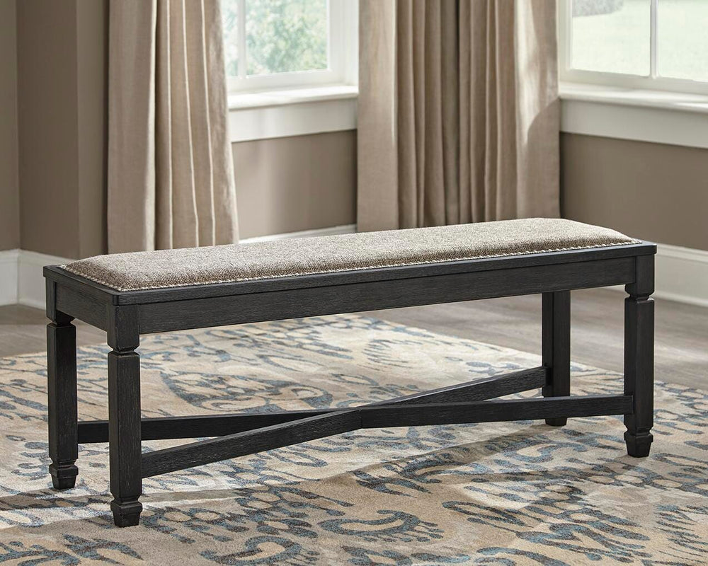Tyler Creek Dining Bench - Beige (2)