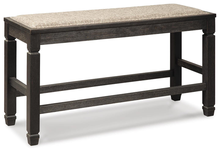 Tyler Creek Counter Height Dining Bench - Black (1)